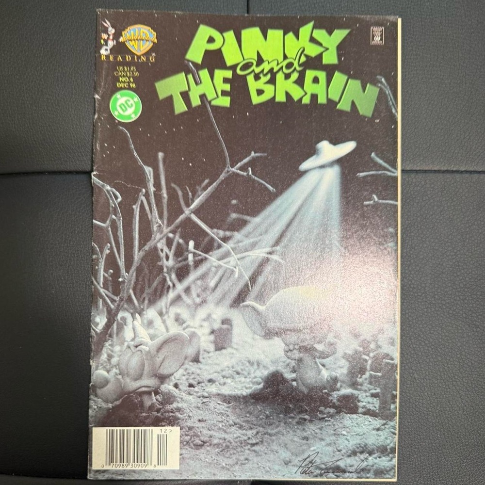 Pinky And The Brain #6 Plan Brain From Outer Space DC Comics (Dec 96)